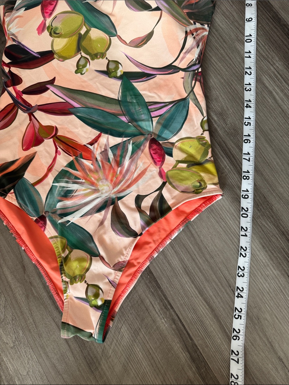 Maryssil by Larissa Minatto small swimsuit one piece tropical high neck floral - Picture 8 of 8